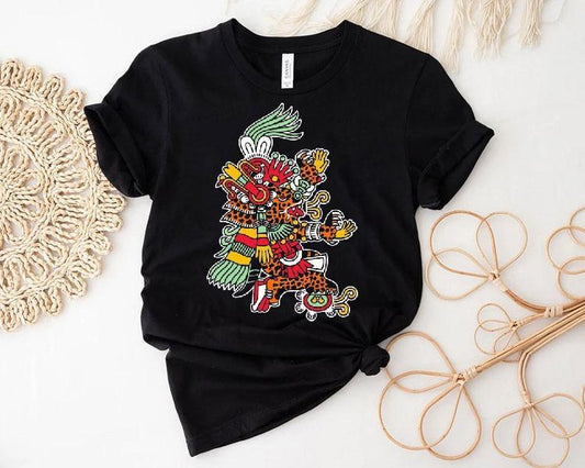 Top Tepeyolohtli Jaguar Tezcatlipoca Shirt