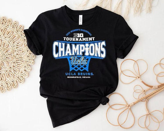 Ucla Bruins 2025 Big Ten Women's Basketball Conference Tournament Champions Shirt