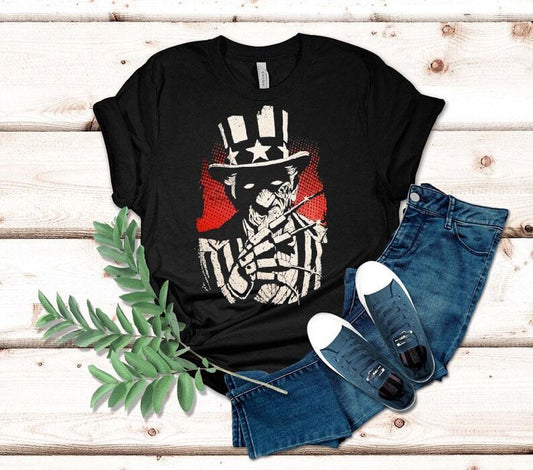 Uncle Kruger Style Uncle Sam Nightmare Shirt