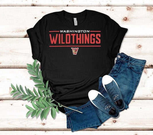 Washington Wild Thing Logo Baseball Shirt