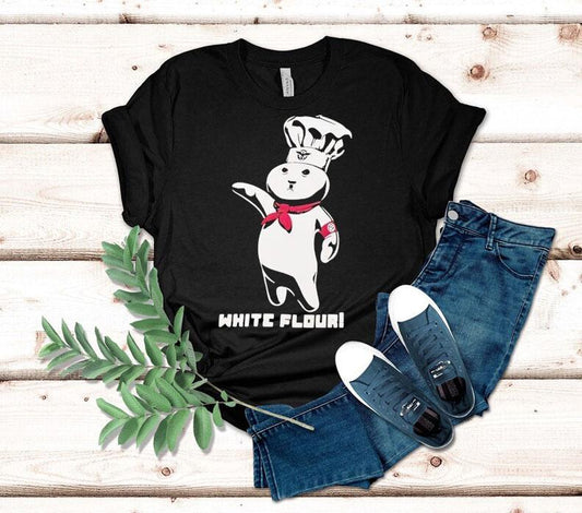 White Flour Pillsbury Doughboy Shirt