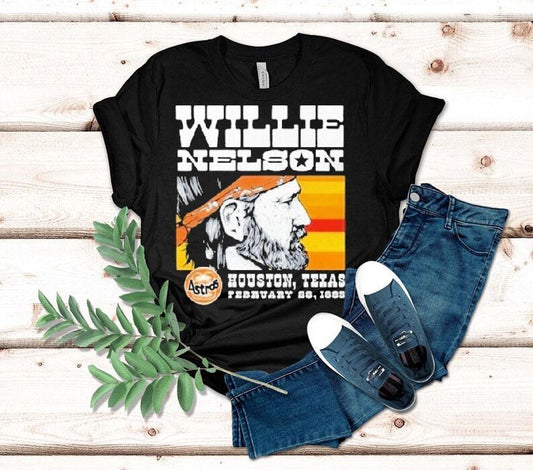 Willie Nelson Astrodome Houston Astros Texas Shirt