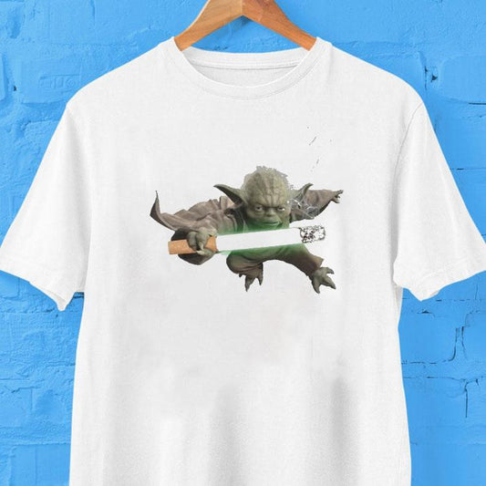 Yoda Cigarette Star Wars Shirt