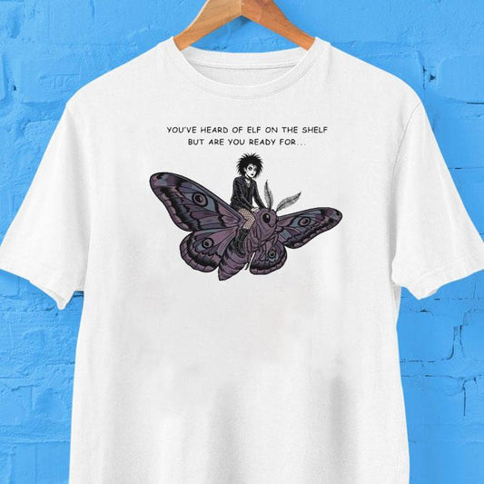 You've Heard Of Elf On The Shelf But Are You Ready For Goth On A Moth Shirt