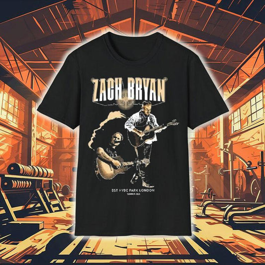 Zach Bryan Bst Hyde Park Tour London Event Summer 2025 Shirt