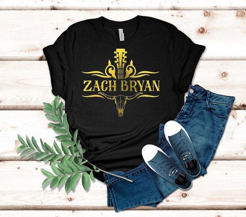 Zach Bryan X Michigan Wolverines The Big House Stadium Longhorn Logo Shirt