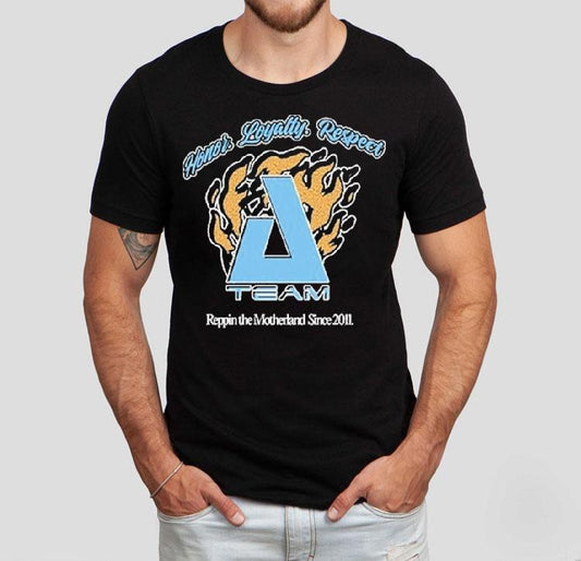 Zero A-team Honor Loyalty Respect Rippin The Motherland Since 2011 Shirt