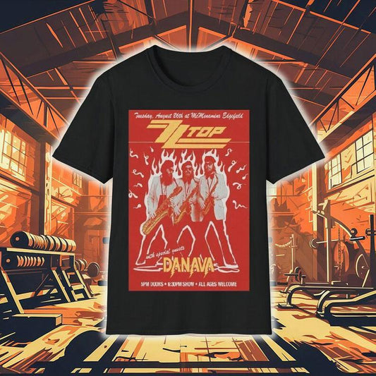 Zztop All Ages Welcome Danava Tour 2025 Shirt