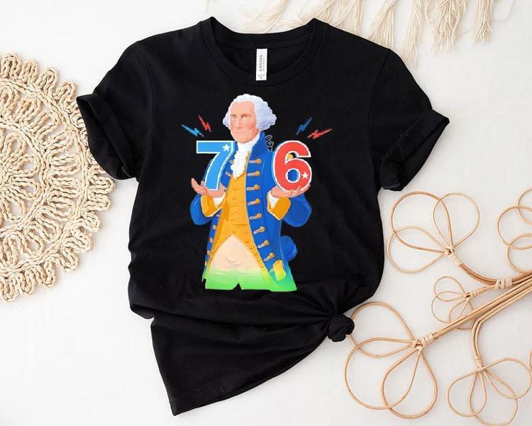 6-7 7-6 George Washington Seven Six Teacher American Shirt