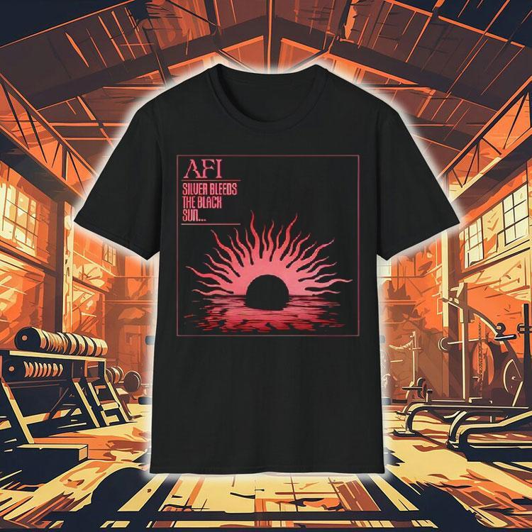Afireinside Afi Silver Bleeds The Black Sun Shirt