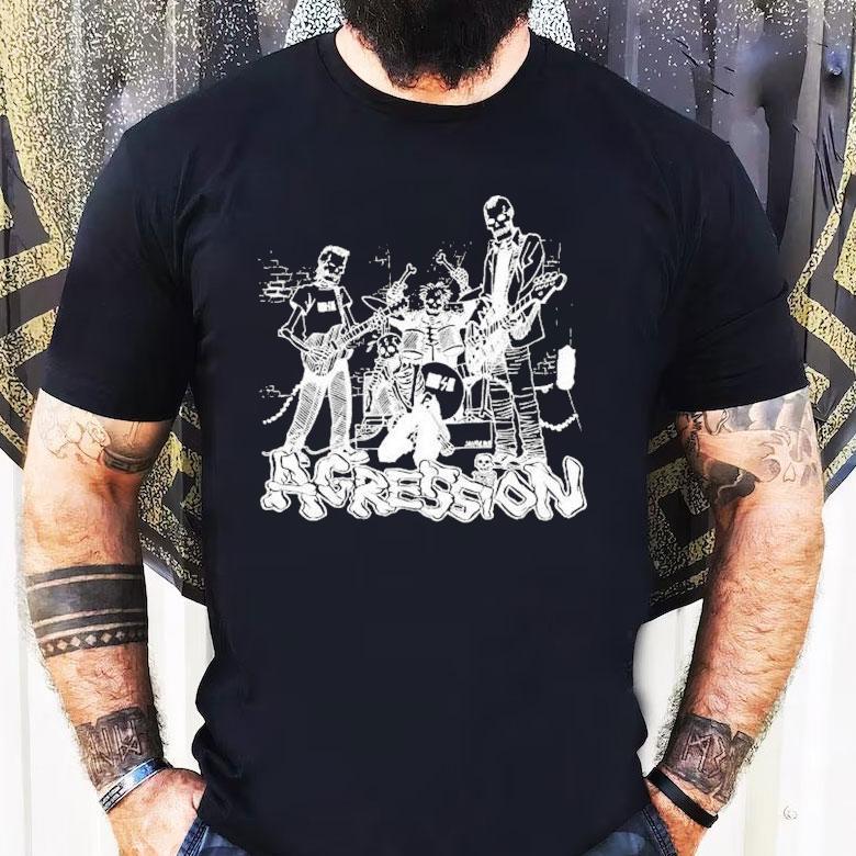 Agression Skeleton Shirt