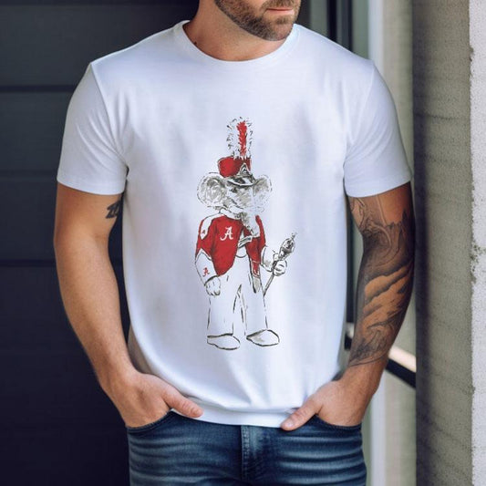 Alabama Crimson Tide Big Al Drum Major Mascot Shirt