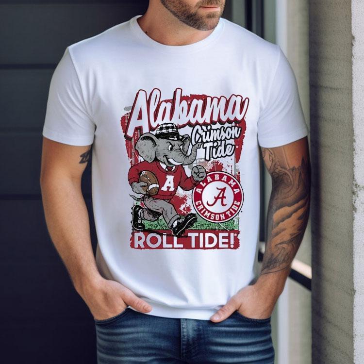 Alabama Crimson Tide Running Roll Tide 2025 Shirt