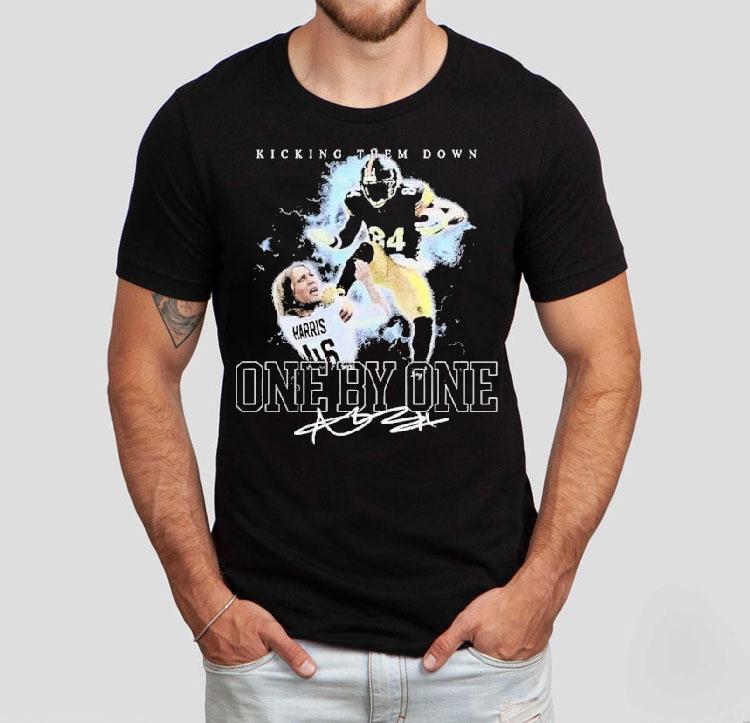 Antonio Brown Kamala Harris Kicking Them Down One By One Shirt