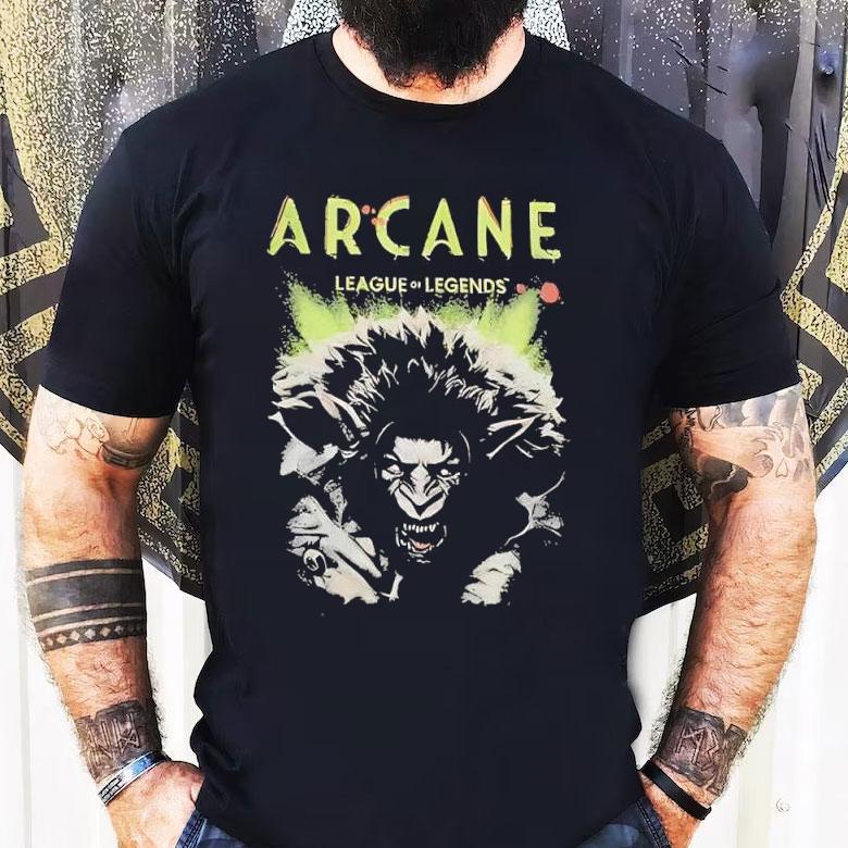 Arcane League Of Legends Television Series Shirt