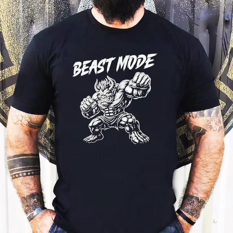 Beast Mode Muscled Bull Shirt