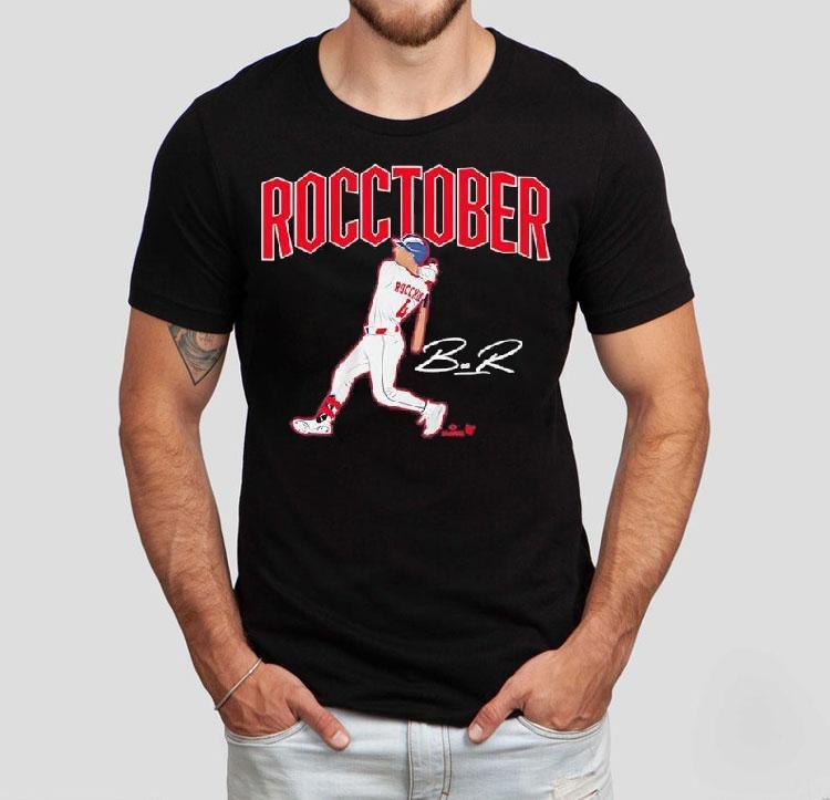 Brayan Rocchio Rocctober Cleveland Baseball Signature Shirt