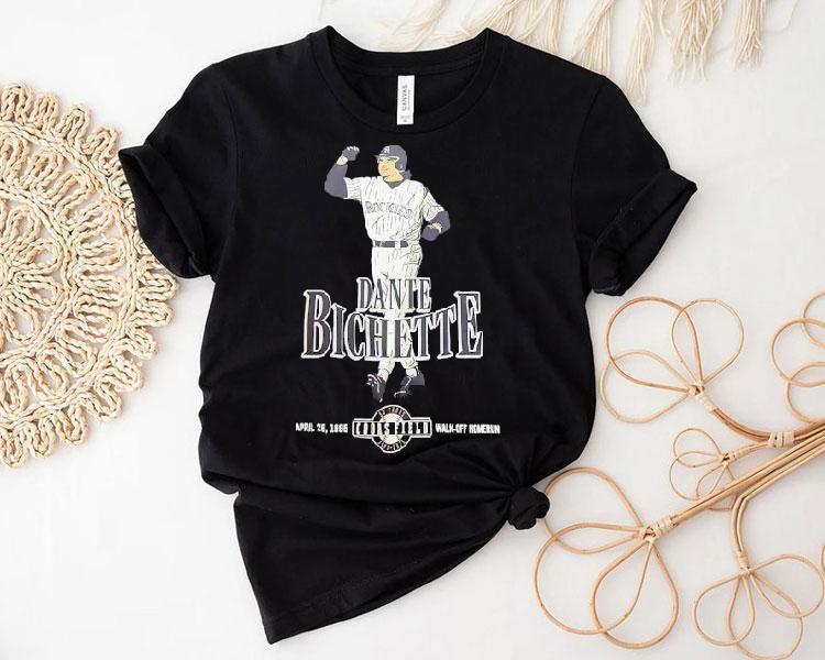 Dante Bichette Colorado Rockies 30 Years 1995 2025 Coors Field Walk Off Homerun Shirt