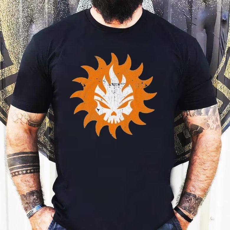 Do It With Dan Fire Skull Shirt