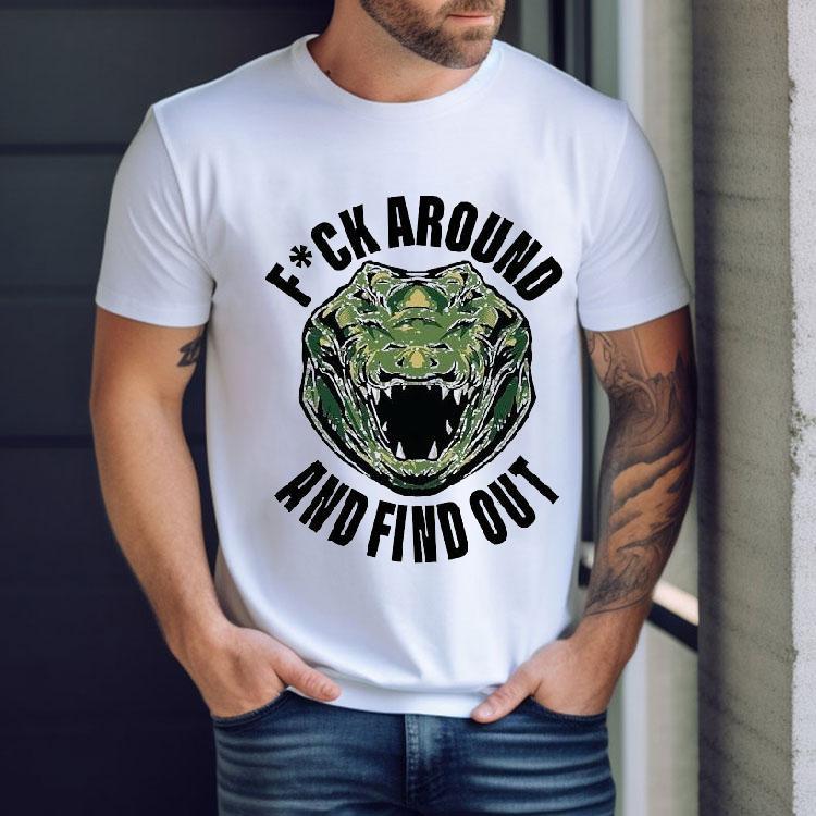 Do It With Dan Fuck Around And Find Out Crocodile Gator Shirt