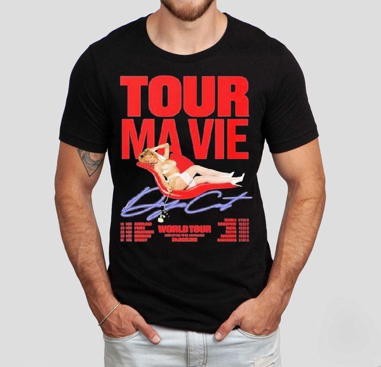 Doja Cat Ma Vie World Tour 2025 5th Album And Jealous Type With Dates Shirt