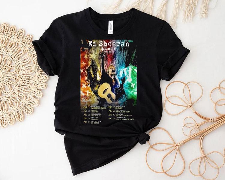Ed Sheeran European Tour 2025 Shirt