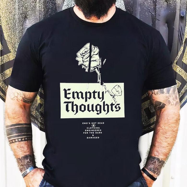 Emo's Not Dead Empty Thoughts Rose Shirt