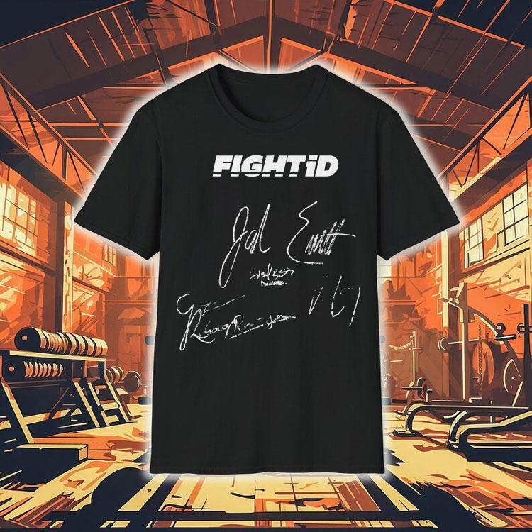 Fightid Emmett Luwue Pantoja Rodrigues And Burns Ufc Signatures Shirt