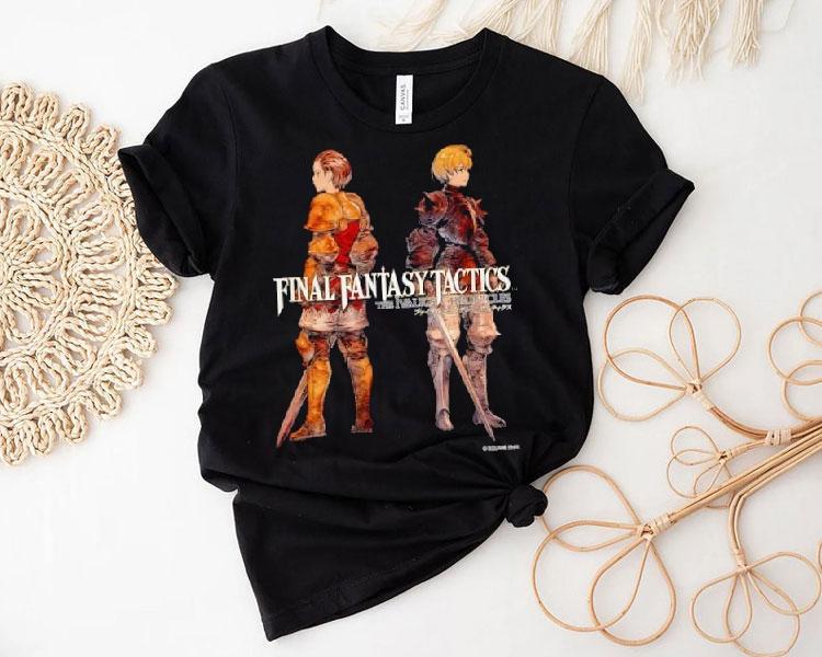 Final Fantasy Tactics The Ivalice Chronicles Delita And Ramza Shirt