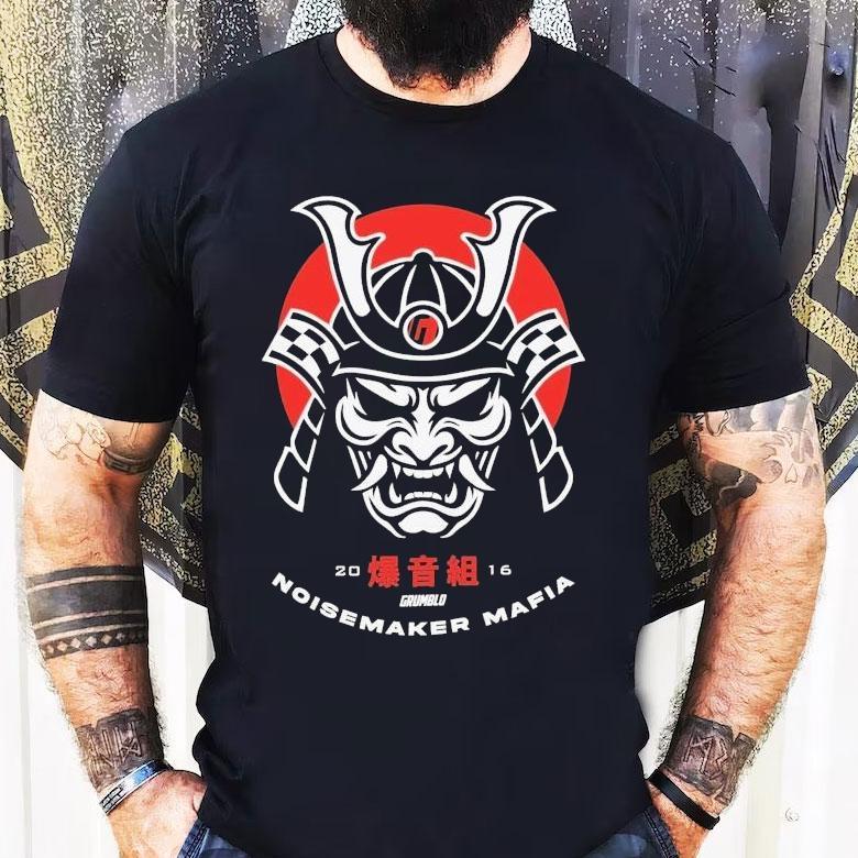 Grumblo Noisemaker Mafia Samurai Shirt