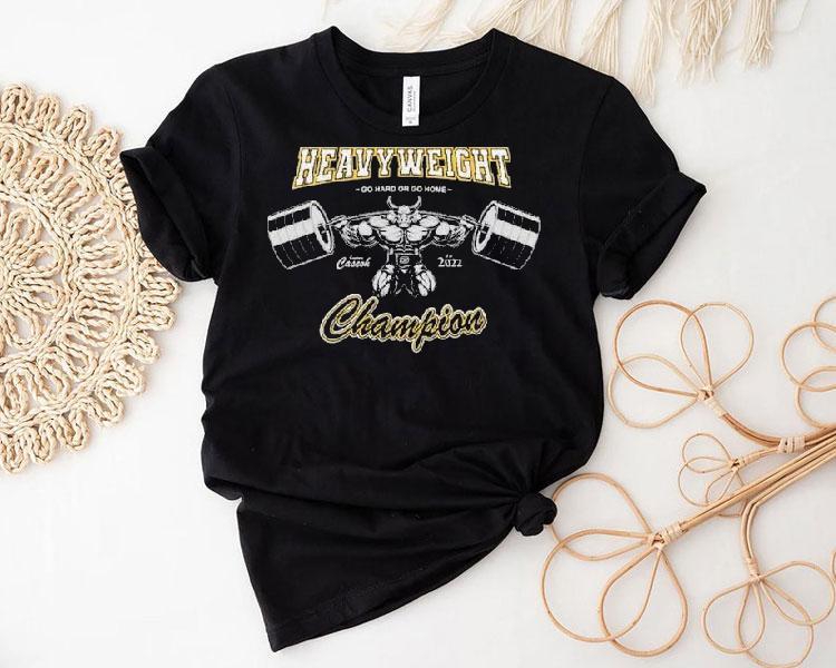 Heavyweight Champion Go Hard Or Go Home Games Caseoh 2024 Shirt