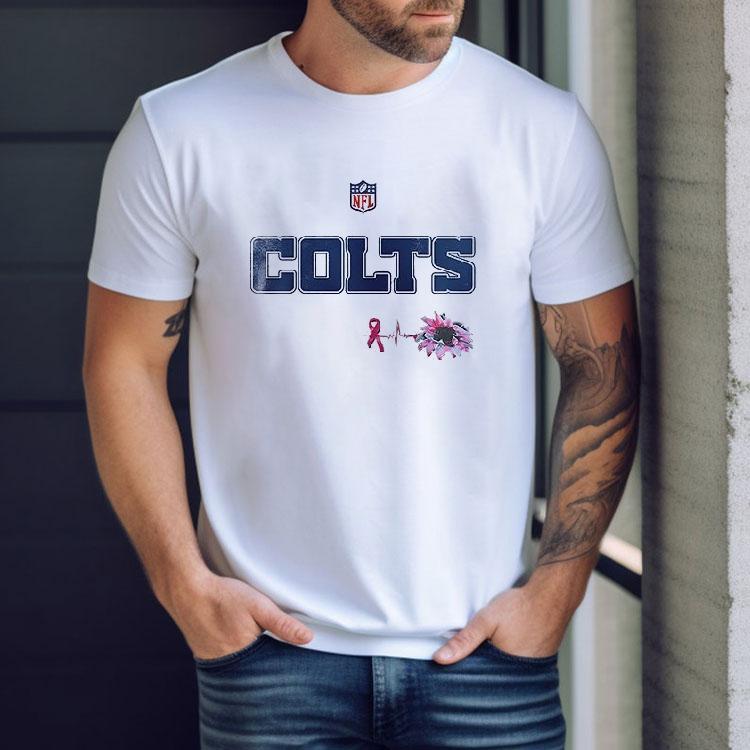 Indianapolis Colts Breast Cancer Awareness Logo Shirt
