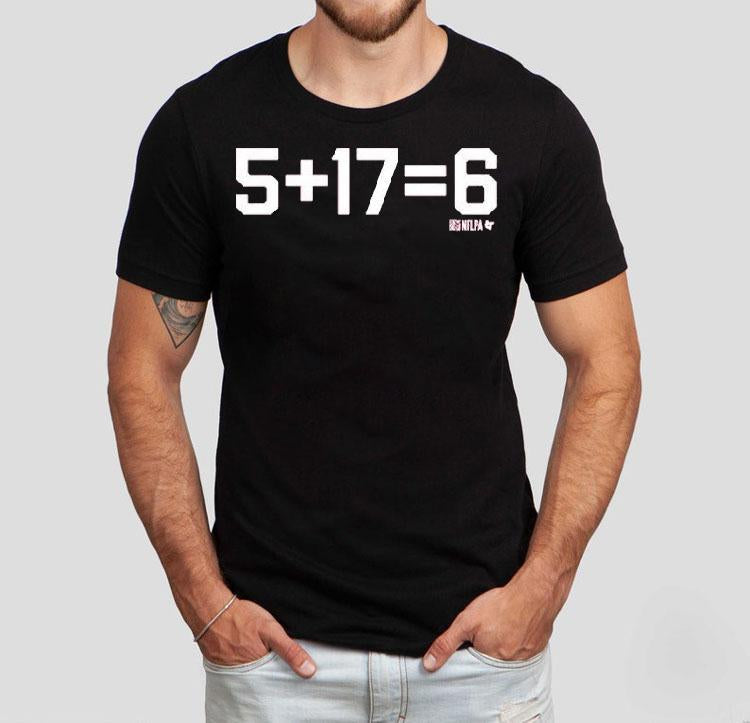 Jayden Daniels And Terry Mclaurin 5 + 17 = 6 Shirt