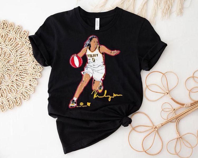 Kelsey Mitchell Superstar Pose Indiana Signature Shirt