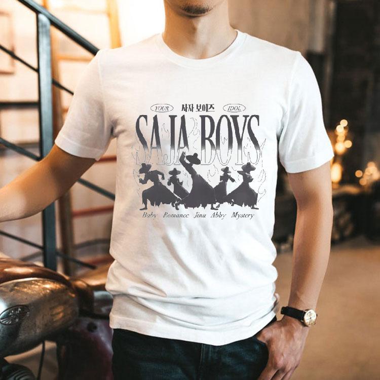 Kpop Demon Hunters Saja Boys Your Idol Baby Romance Jinu Abby Mystery Shirt