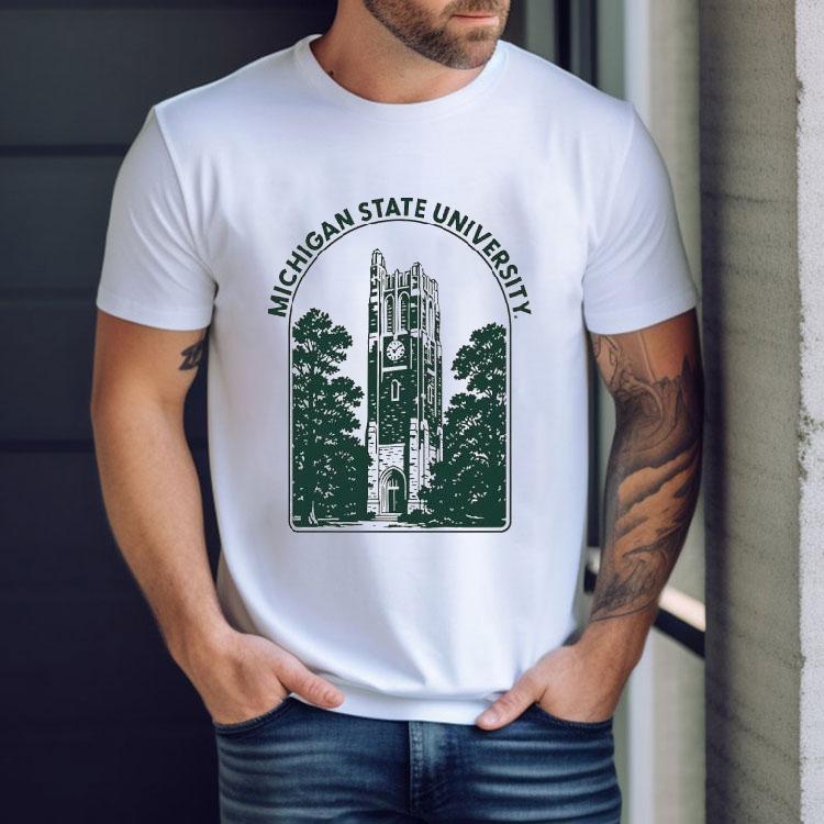 Michigan State University Beaumont Tower Shirt