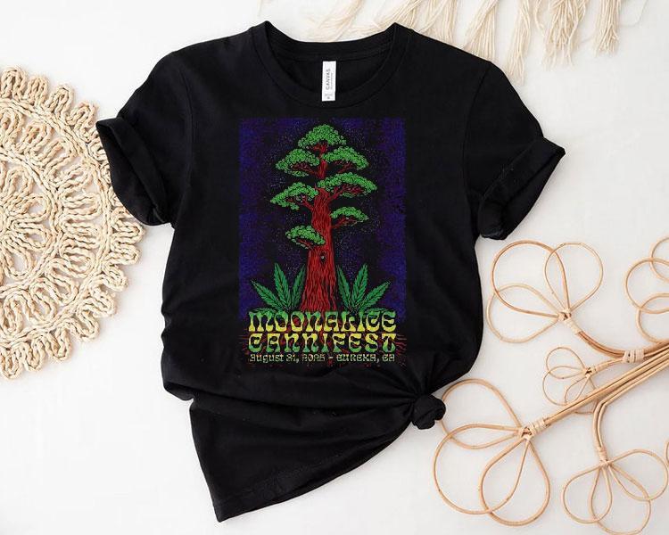 Moonalice At Cannifest On Aug 31 2025 Tree Shirt