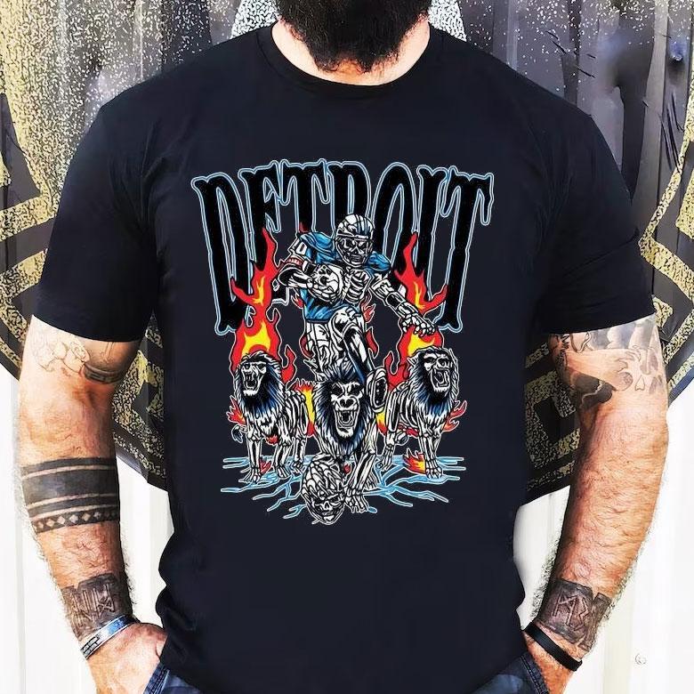 Original Sana Detroit Lions Coalition Drop Shirt