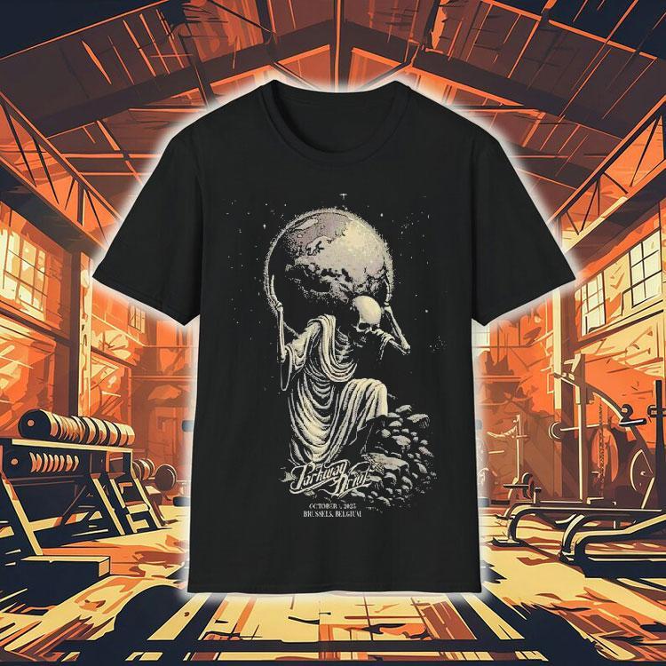 Parkway Drive Live Brussels Tour 2025 Skeleton Shirt