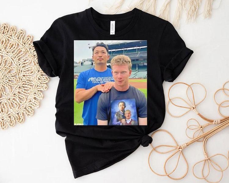 Pete Crow-armstrong And Seiya Suzuki Step Brothers Photo Shirt