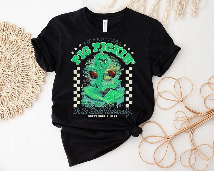 Pig Pickin’ 40th Annual Delta State University September 6 2025 Shirt
