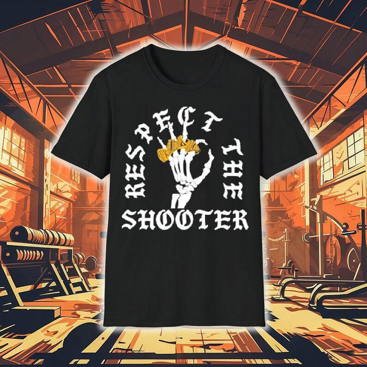 Respect The Shooter Skeleton Rings Shirt
