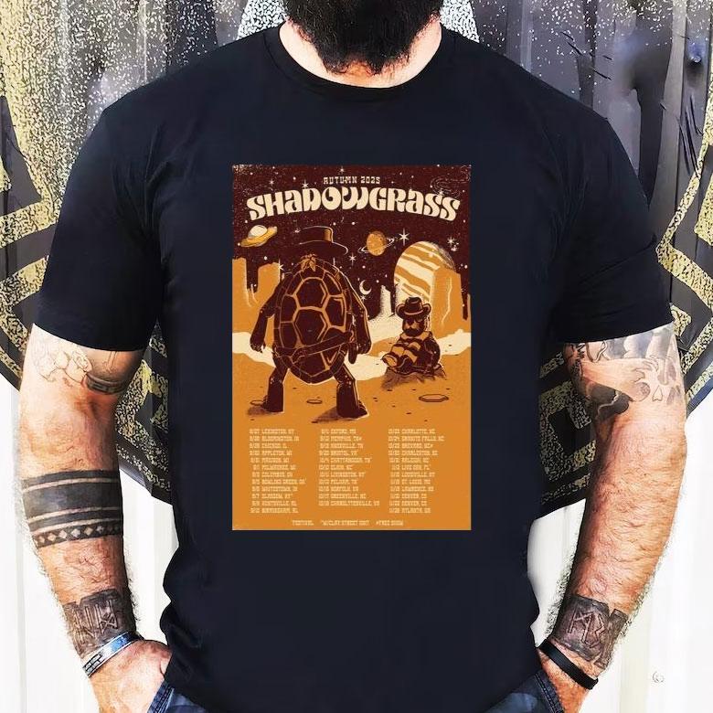 Shadowgrass Autumn 2025 Fall Tour Dates Turtle Shirt