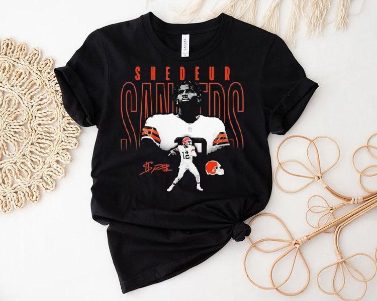 Shedeur Sanders Cleveland Browns Black Humble Shadow Player Shirt