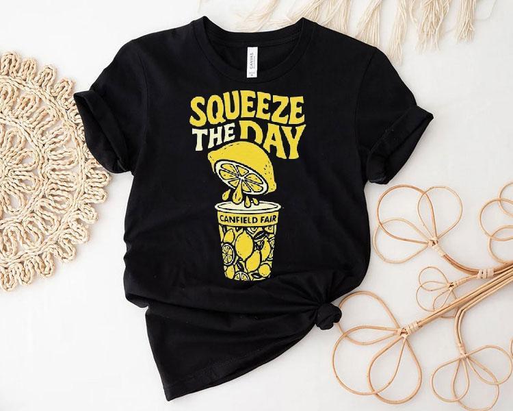 Squeeze The Day Canfield Fair Lemon Shirt