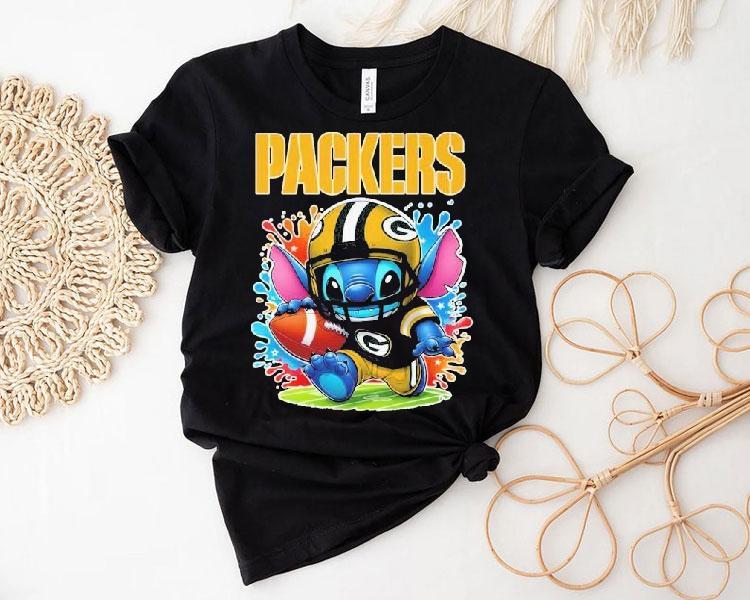 Stitch Fan Green Bay Packers Nfl Shirt