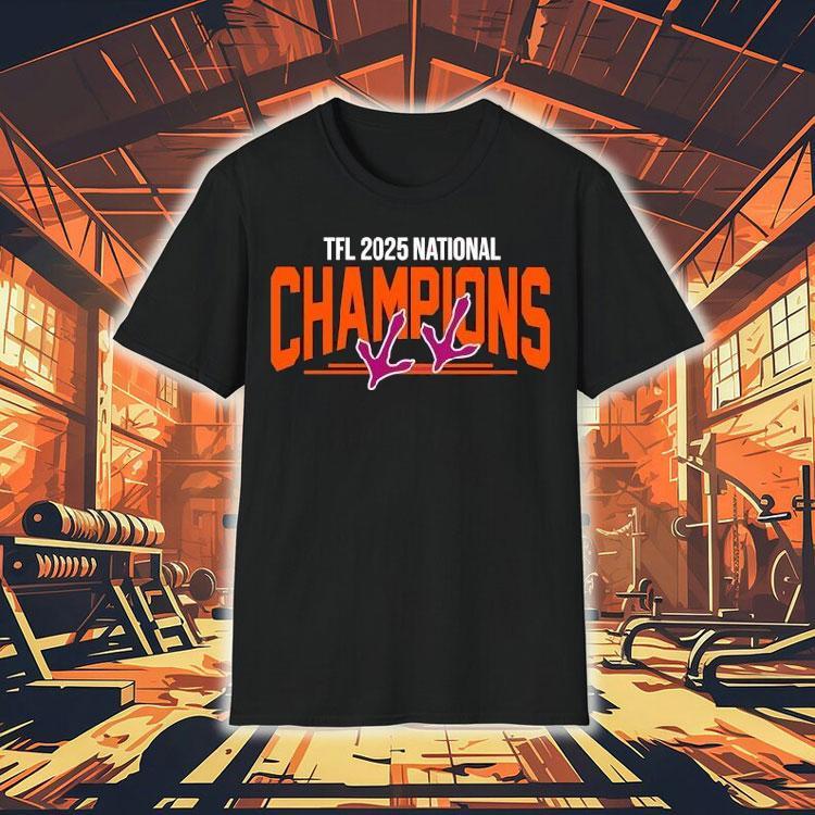 Tfl 2025 National Champions Virginia Tech Hokies Shirt