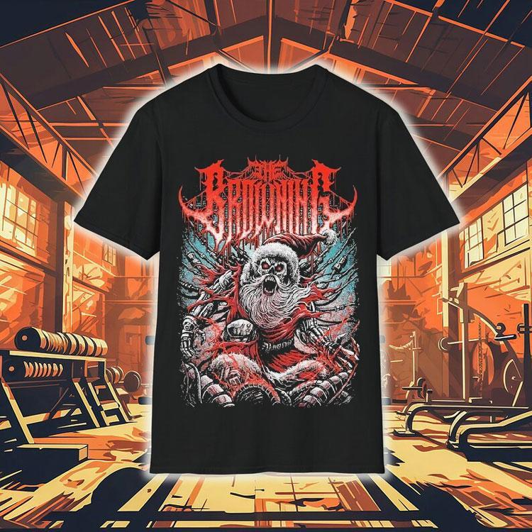 The Browning Cyborg Santa Holiday Christmas Shirt
