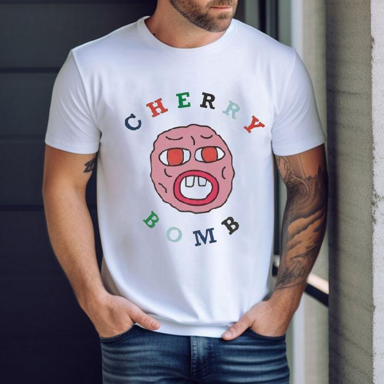 Tyler The Creator Cherry Bomb Face Shirt