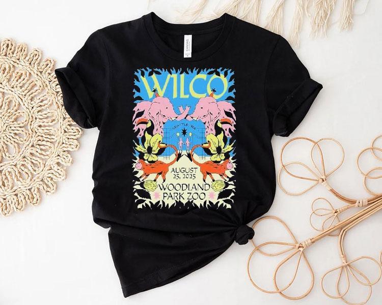 Wilco At Woodland Park Zoo In Seattle Wa On August 25 2025 Shirt